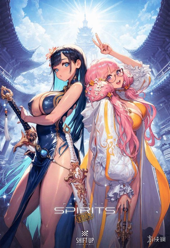 拥有丰盈身形的魅力丝毫不逊于伊芙！《剑星》开发商公布了其新作的主视觉海报