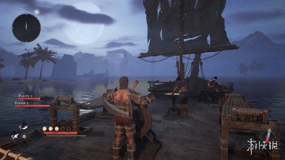 三人合作的动作角色扮演游戏《Triarchy》：掌控定制船只，共同探索海域