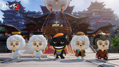 今日,《剑侠世界3》携手喜羊羊正式开启联动,挥剑同行,永远保持少年心! 今日,《剑侠世界3》携手喜羊羊正式开启联动,挥剑同行,永远保持少年心!