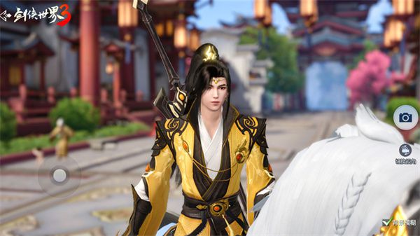 荒漠现江湖《剑侠世界3》带来了全新的地图“龙门荒漠”。  
