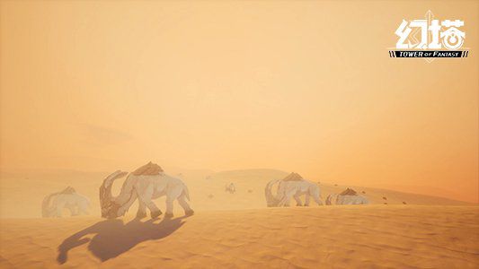 《幻塔》维拉生态科考影像正式发布，展现赛博沙漠的壮丽景观
