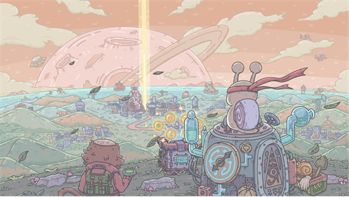 《超时空大玩家》与《最强蜗牛》携手开启微小人物的崛起之路