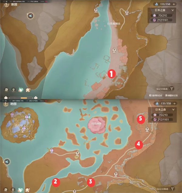 《无限暖暖》中六只巨大野兽的清理地点详细介绍 《无限暖暖》中六只巨大野兽的清理地点详细介绍