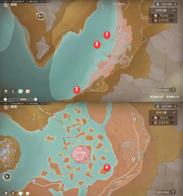 《无限暖暖》中六只巨大野兽的清理地点详细介绍 《无限暖暖》中六只巨大野兽的清理地点详细介绍