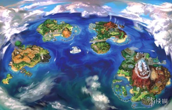 《宝可梦》第十代开发地图首次曝光！东南亚风情跃然纸上