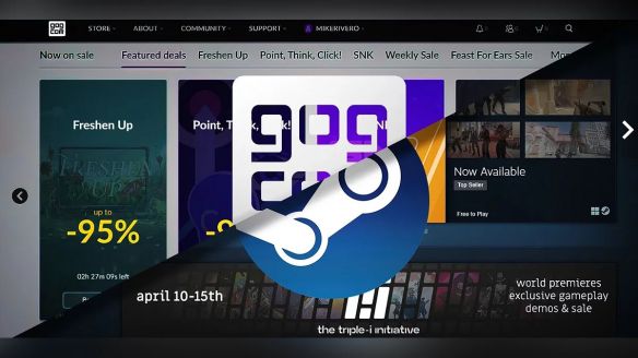 GOG新任首席执行官坦承平台实力不敌Steam_明确表示无意与之正面竞争 
