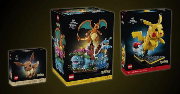 乐高×宝可梦_拼装方块版正式登场！网友调侃略显奇特但依然渴望购买