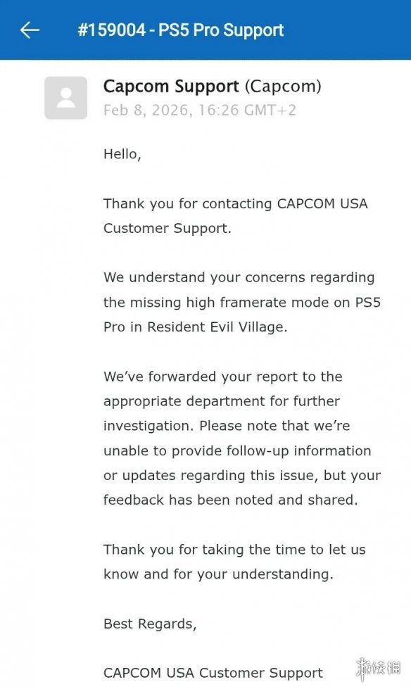 《生化危机8》经过更新后出现故障！不再支持PS5_Pro的增强功能