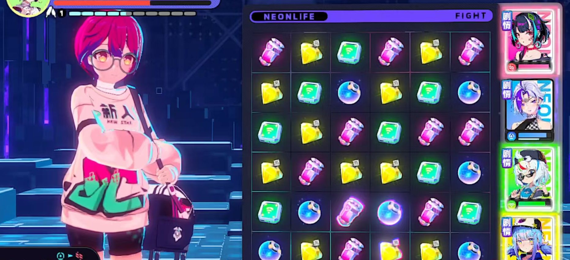 《霓虹人生》中的战斗机制详细解析