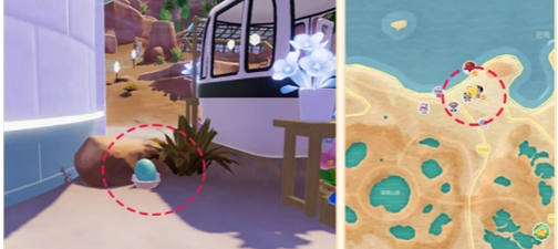 心动小镇2月3日温泉蛋的具体位置指南