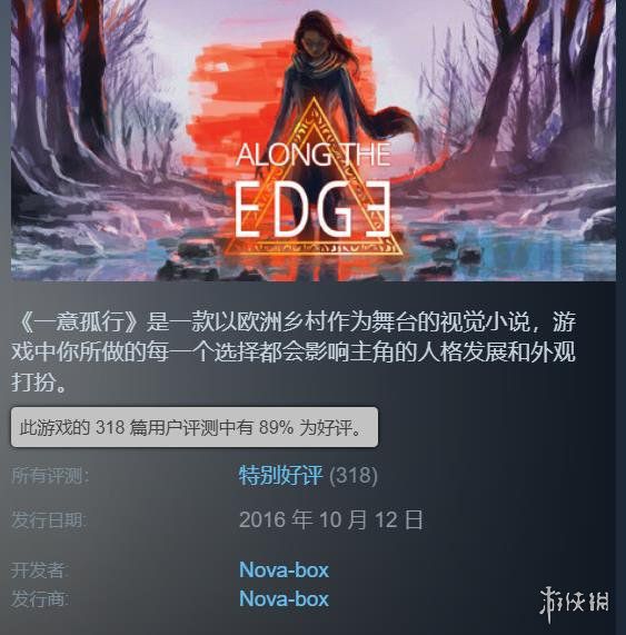 Steam平台限时免费：备受好评的游戏《一意孤行》现已上线！