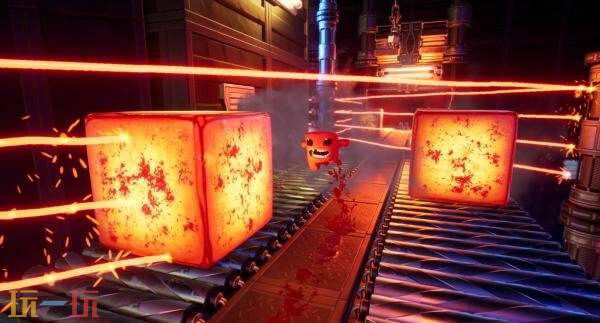 备受期待的3D平台动作游戏《超级肉肉男孩 3D》即将同步登陆Switch 2系统