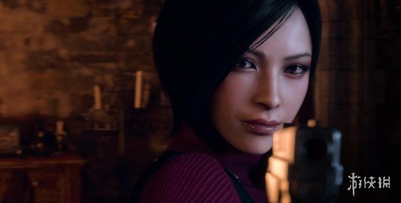 身着蒂法经典装扮的艾达·王？一位美女Cosplay《生化危机》中艾达·王的照片