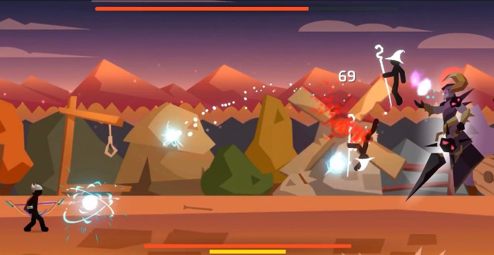 火柴人大战暗影弓手战场