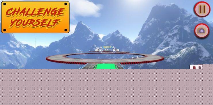 棘手或疯狂的特技汽车冒险