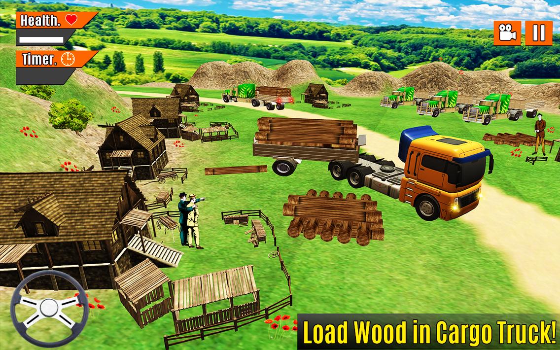 卡车司机上坡货物最新版