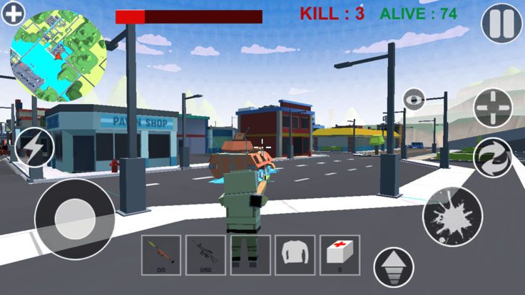 我的侠盗世界飞车大逃杀