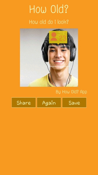 照片测年龄软件How Old Do I Look