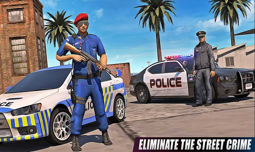 美国警车小偷追逐