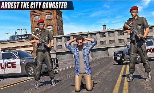 美国警车小偷追逐