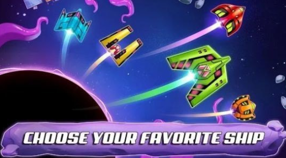 银河星际飞船场景