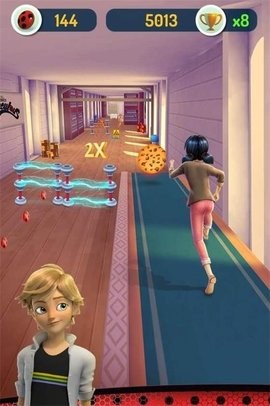 瓢虫女孩跑酷小游戏