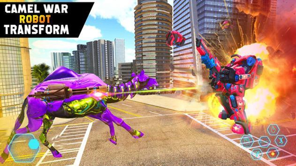 大骆驼机器人变形免费版