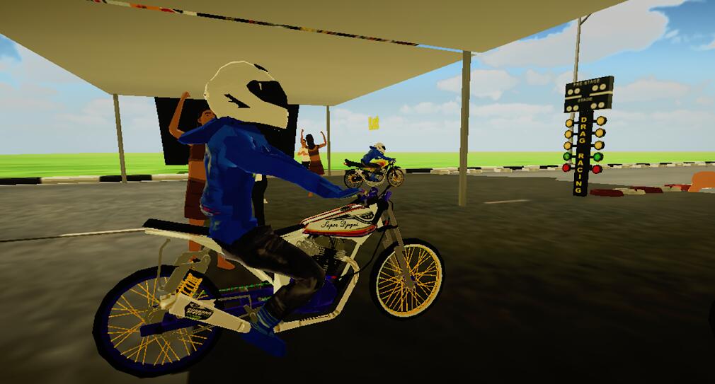 真正的印度尼西亚越野自行车