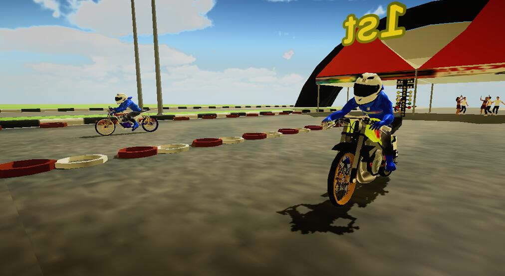 真正的印度尼西亚越野自行车