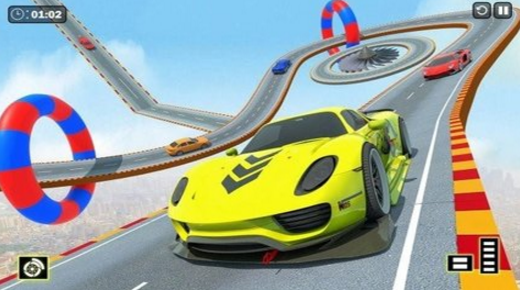 疯狂坡道汽车特技