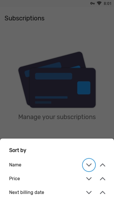 Subscriptions手机版